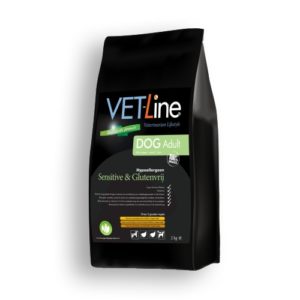 Futter von Vet-Line, Hund, Adult Sensitive, Glutenfrei Hypoallergen