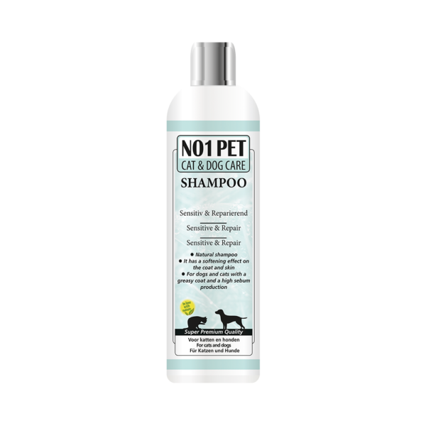 NO1 PET Sensitive & Repair Shampoo - Natürliches Shampoo bei Haut- und Fellproblemen