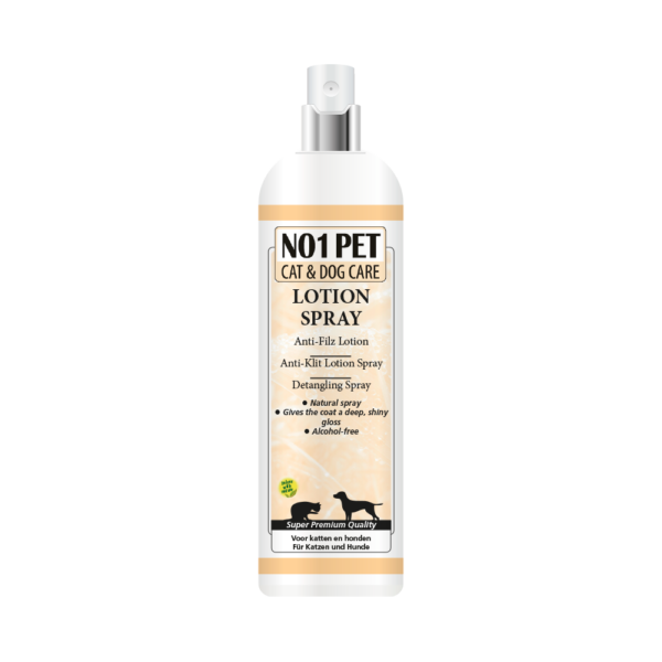 NO1 PET Detangling Spray - Anti-Filz Spray, Glanz-Spray