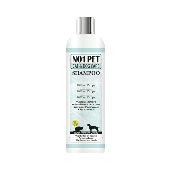 NO1 PET Kitten/Puppy Shampoo - sehr mild, ab einem Alter von 6 Wochen